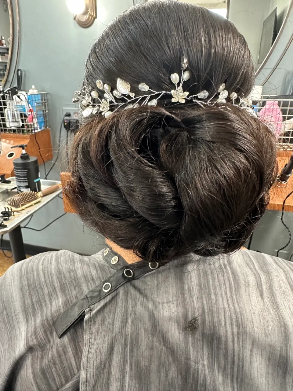 Wedding and prom hair styling by Angelica's Beauty Salon, Santa Barbara (3)
