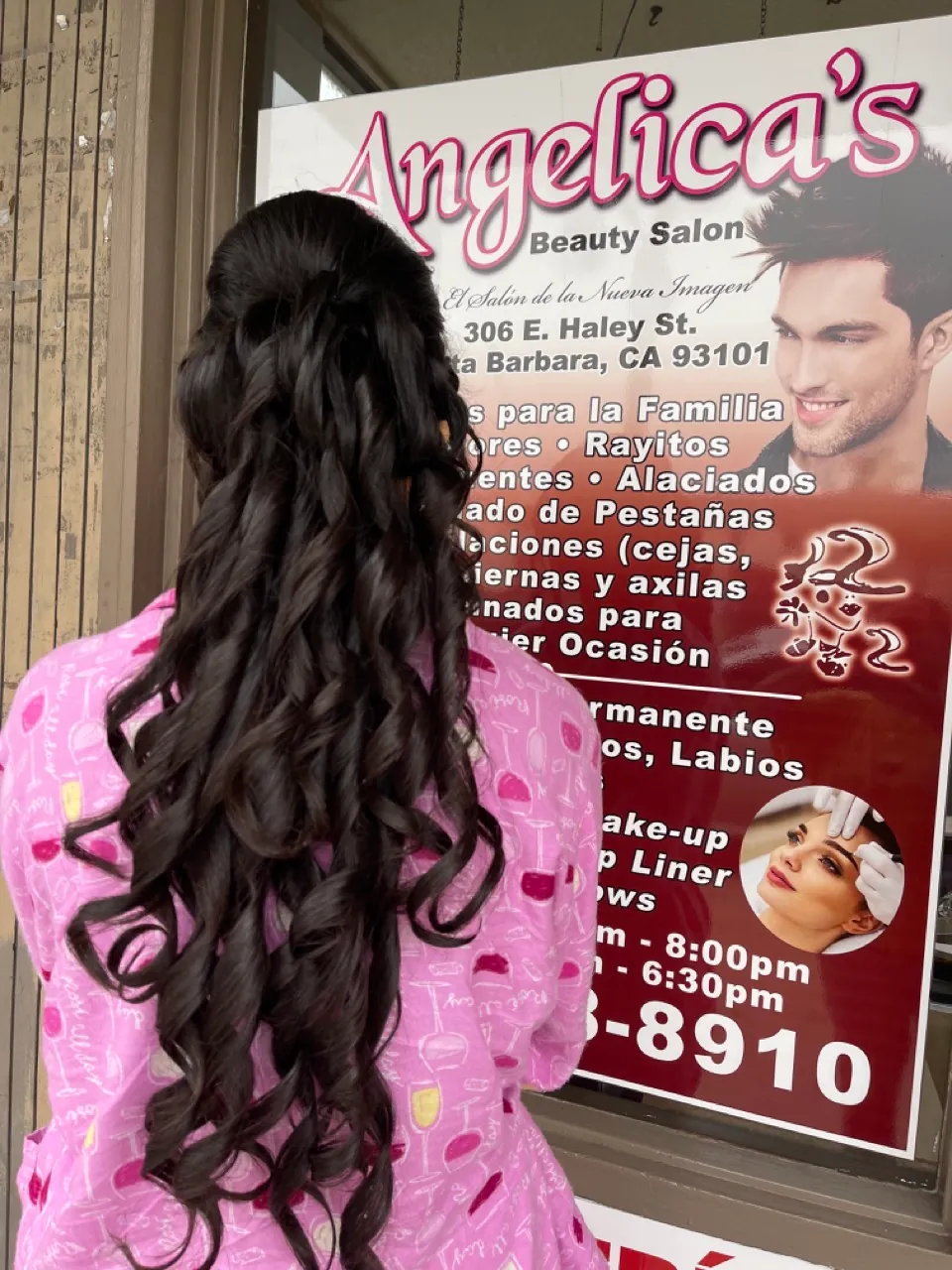 Wedding and prom hair styling by Angelica's Beauty Salon, Santa Barbara (9)